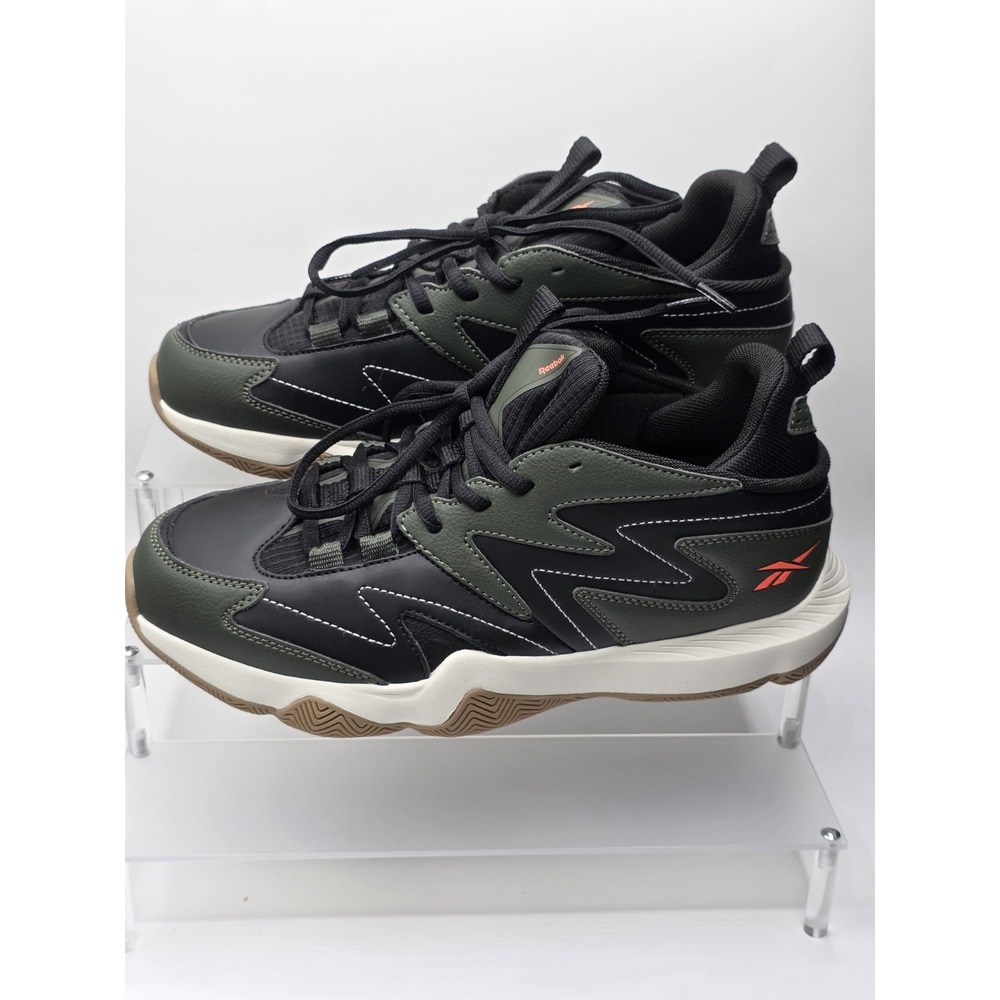 Reebok Work ATR Decimator men's shoes a black and olive green colorway Sz 9